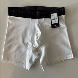 NWT Peloton Men's White Compression Shorts